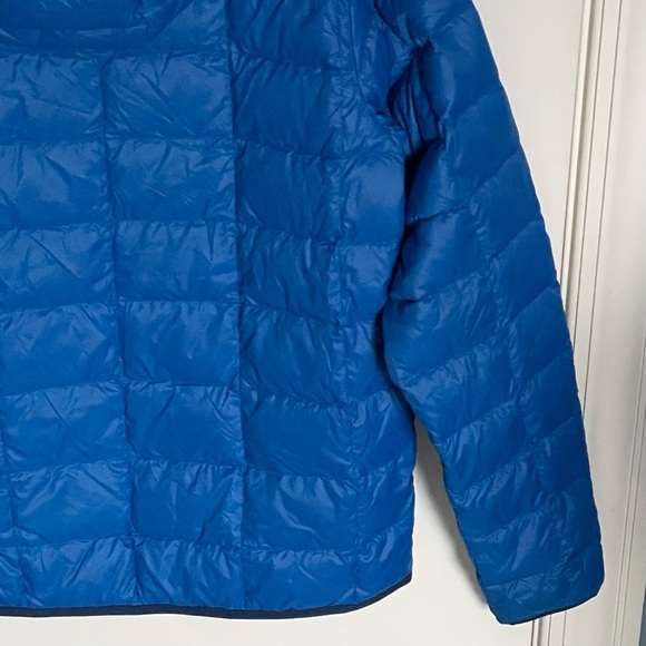 REI Co-op Women's Blue 650 Down Hooded Quilted Puffer Jacket Coat 35392 - Picture 11 of 16